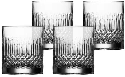 Luigi Bormioli Diamante water/whiskey glass - 4 pcs